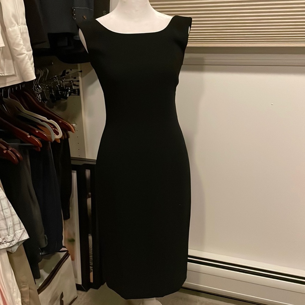French connection dress knee length work. Back slip and side zipped